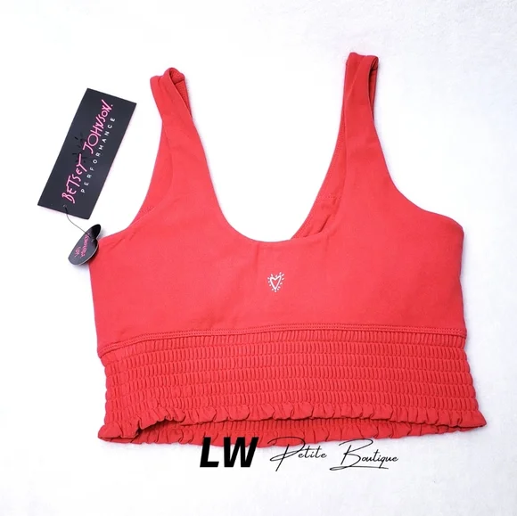 Betsey Johnson Smock Hem Bra